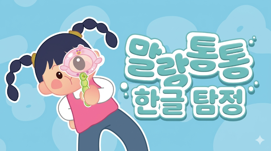 말랑통통 한글 탐정